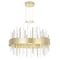 Cwi Lighting Millipede 20 in LED Satin Gold Chandelier 1245P20-602 - alternate 2